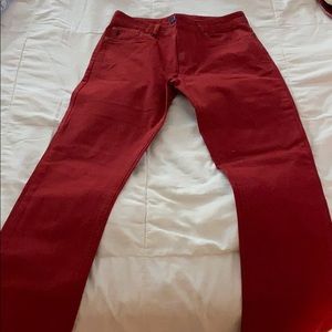Red pants